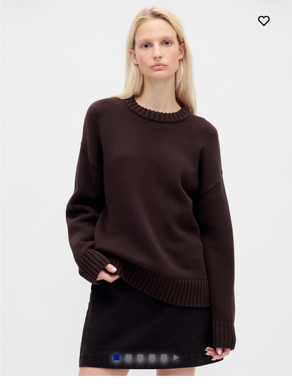 Gap 100% Cotton Oversized Sweater